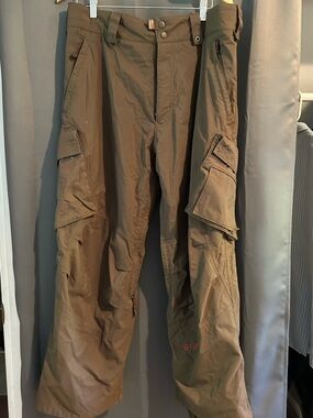 Burton LARGE brown snowboard pant